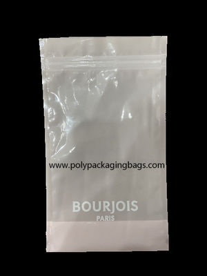 0.08mm BOPP Plastic Slider Zipper Bags For Shirts Packaging