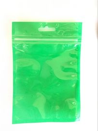 شفاف احباط زيبلوك أكياس تغليف حسب الطلب اللون الأخضر والأسود