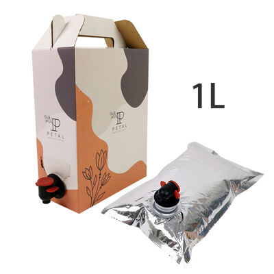 كيس صنبور في صندوق معتمد من ISO/SGS وما إلى ذلك لتسهيل التوزيع وحلول التعبئة والتغليف الصديقة للبيئة