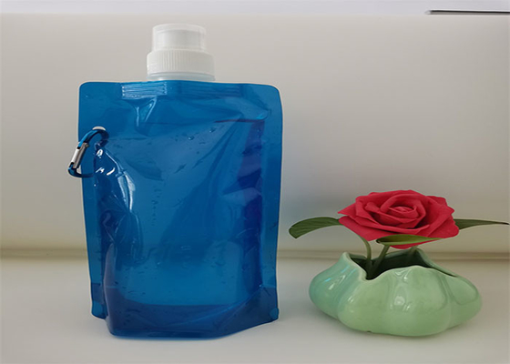 500 مل 800 مل 1000 مل سائل عصير بلاستيكي ضغط الوقوف الحقائب خالية من BPA