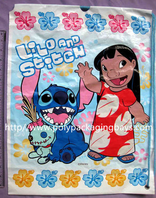 من السهل فتح وإغلاق البلاستيك الرباط على ظهره تغليف الهدايا / لعبة أكياس التعبئة والتغليف