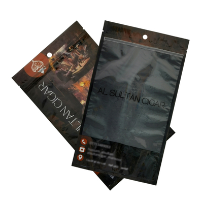 حقيبة رطوبة سيجار دائمة الاستخدام المخصصة مع سحاب New Age Packaging & Printing