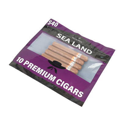 الصناعة مباشرة التعبئة والتغليف الطباعة 3 جانبي أغلفة كيس التغليف الغذائي أكياس مايلر التبغ كيس السجائر