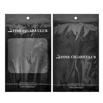 كيس التعبئة البلاستيكي الذي طورته بنفسي - أكياس السجائر / كيس السجائر الرطوبة مع السحاب والنوافذ
