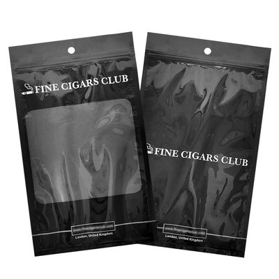 كيس التعبئة البلاستيكي الذي طورته بنفسي - أكياس السجائر / كيس السجائر الرطوبة مع السحاب والنوافذ