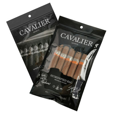 حقيبة رطوبة سيجار محمولة بيعها بالجملة حقيبة سيجار بلاستيكية