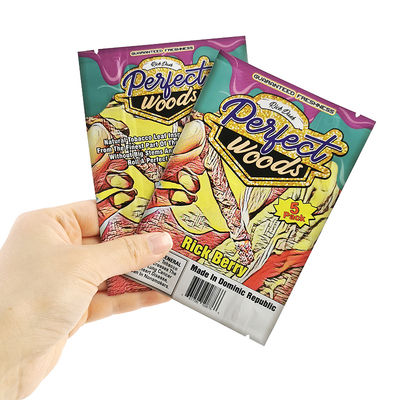 الصناعة البيع المباشر التعبئة والتغليف كيس السيجارات الذهبية مواد التبغ كيس البلاستيك مع جودة عالية