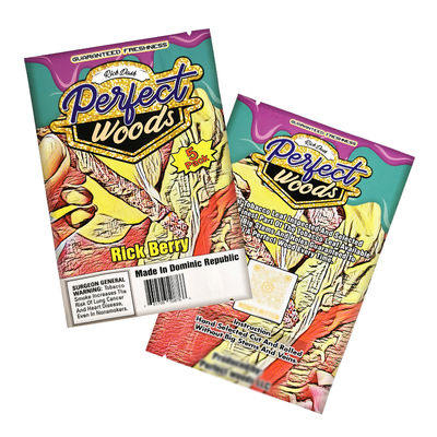 الصناعة البيع المباشر التعبئة والتغليف كيس السيجارات الذهبية مواد التبغ كيس البلاستيك مع جودة عالية