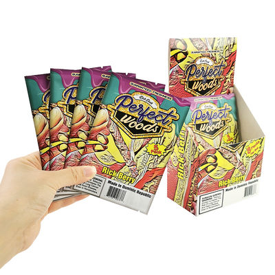 الصناعة البيع المباشر التعبئة والتغليف كيس السيجارات الذهبية مواد التبغ كيس البلاستيك مع جودة عالية