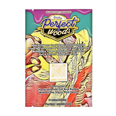 الصناعة البيع المباشر التعبئة والتغليف كيس السيجارات الذهبية مواد التبغ كيس البلاستيك مع جودة عالية