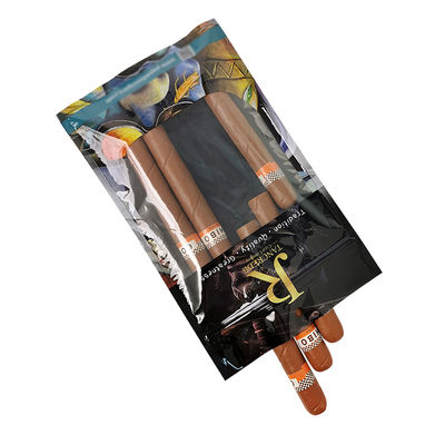 طباعة مخصصة بلاستيكية يدوية لفائف التدخين اكسسوارات التبغ السيجار حقيبة سفر للتعبئة والتغليف
