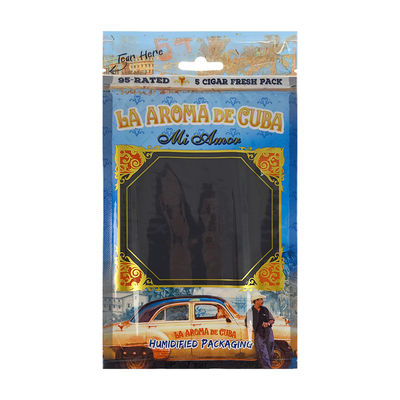 حقيبة سيجار من الجلد الفاخر مع مرطب حقيبة مرطبة محملة بالرخام