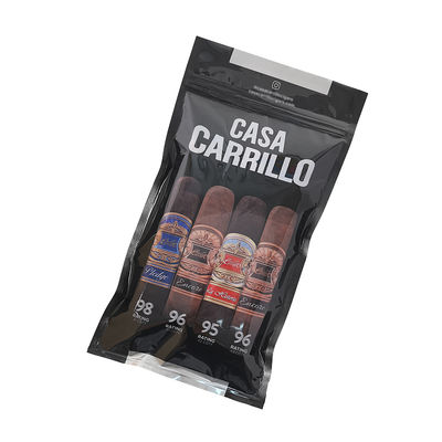 حقيبة سيجار من الجلد الفاخر مع مرطب حقيبة مرطبة محملة بالرخام