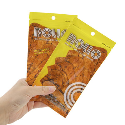 الحقيبة البلاستيكية المرطب للسيجار القابلة للإغلاق مع فتحة مقبض النافذة