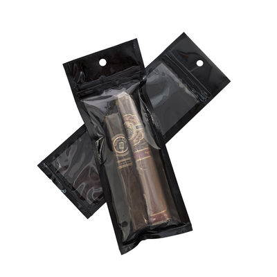 حقيبة سيجار قابلة لإعادة الإغلاق من نوع مايلر زيبلوك البلاستيكية اليدية للتدخين الملحقات التعبئة والإغراء الحقائب لترطيب الطعام