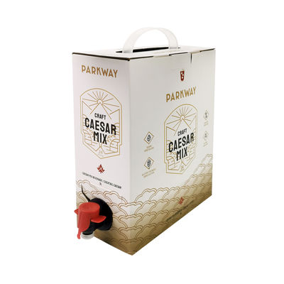 تخصيص 1L 1.5L 2L 3L 5L 96OZ BIB BAG كيس إعادة الاستخدام في صندوق شاي عصير القهوة للذهاب