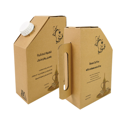 1L / 2L / 3L / 5L كيس مشروب علبة مفردة كيس القهوة في صندوق النبيذ مع صمام صندوق القهوة