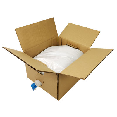 5 لتر 10 لتر 20 لتر كيس في صندوق درجة الغذاء شفاف معقم بلاستيك نبيذ عصير تعبئة مع صنبور غطاء و كرتون حاوية BIB كيس