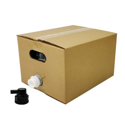 5 لتر 10 لتر 20 لتر كيس في صندوق درجة الغذاء شفاف معقم بلاستيك نبيذ عصير تعبئة مع صنبور غطاء و كرتون حاوية BIB كيس