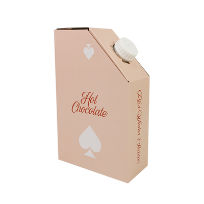 Custom 1L 1.5L 2Liter 3L 5L 96OZ BIB BAG Disposable Bag in Box TeaJuice Coffee to Go Paper Box Package with Dispenser