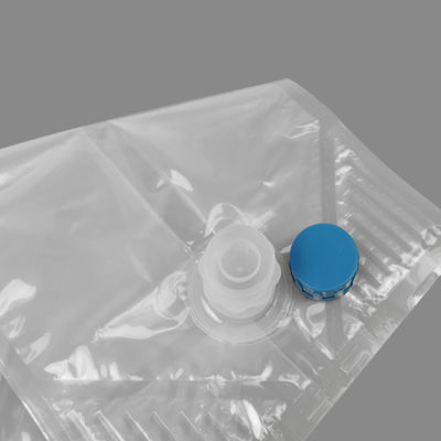 مشروبات 10L BIB كيس في صندوق نايلون كيس سائل العصير الموزع مع الصمام الحلقية المسمار العالي كيس عفوي للتعبئة والتغليف