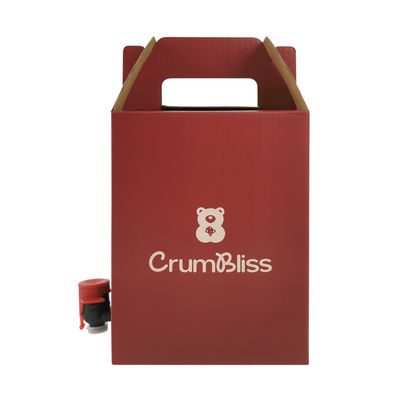 1 لتر - 10 لتر آلة تعبئة وتغطية أكياس المشروبات المعقمة، كيس في صندوق، ختم حراري، كيس ألومنيوم للنبيذ والعصير مع صنبور فيتوب للمياه المعدنية