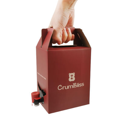 1 لتر - 10 لتر آلة تعبئة وتغطية أكياس المشروبات المعقمة، كيس في صندوق، ختم حراري، كيس ألومنيوم للنبيذ والعصير مع صنبور فيتوب للمياه المعدنية