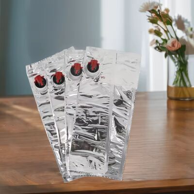 عبوة بلاستيكية بصنبور ذات سطح محكم مناسبة لتطبيقات تغليف السوائل الغذائية