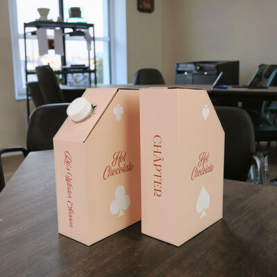 حقيبة في صندوق معتمدة من ISO SGS وطباعة مخصصة وتعبئة مربعة مستطيلة تقدم حلول تخزين آمنة للسوائل