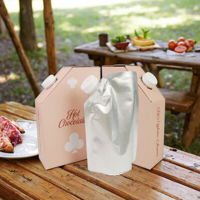 حقيبة في صندوق معتمدة من ISO SGS وطباعة مخصصة وتعبئة مربعة مستطيلة تقدم حلول تخزين آمنة للسوائل