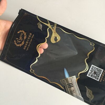أكياس السجائر من مواد TPU و PE ذات الجودة الغذائية المعدة حسب الطلب حجم 5 السجائر أكياس تخزين محصنة للهواء ضد التسرب لحفظ السجائر
