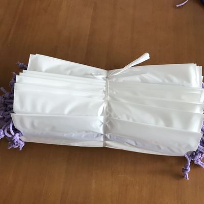 أكياس الرباط البلاستيكية القابلة لإعادة التدوير ، حقيبة هدايا كبيرة برباط حقيبة سفر برباط