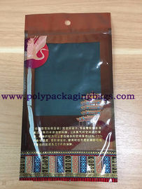 الحقيبة Ziplock شفافة النافذة Tabacco الحقيبة 72٪ الرطوبة سستة السيجار التعبئة والتغليف الحقيبة