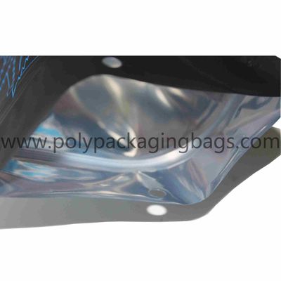plastic clear front smell proof custom printed ziplock foil weed mylar bags with window