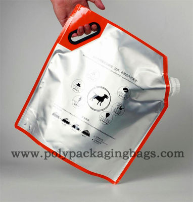 2.5KG الوقوف أكياس الألومنيوم احباط PET انبثقت الحقائب مع صنبور