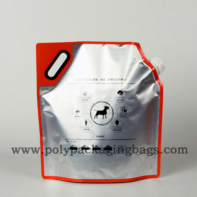 2.5KG الوقوف أكياس الألومنيوم احباط PET انبثقت الحقائب مع صنبور