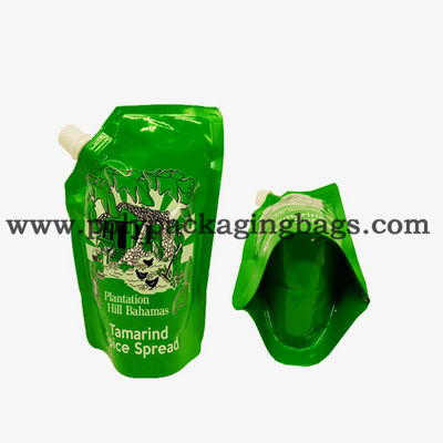 120 ميكرون السائل التعبئة VMPET الحقيبة الوقوف مع صنبور / أكياس الحقيبة المنبثقة