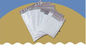 Waterproof 12x15.5 Inch White Poly Mailer ROHS