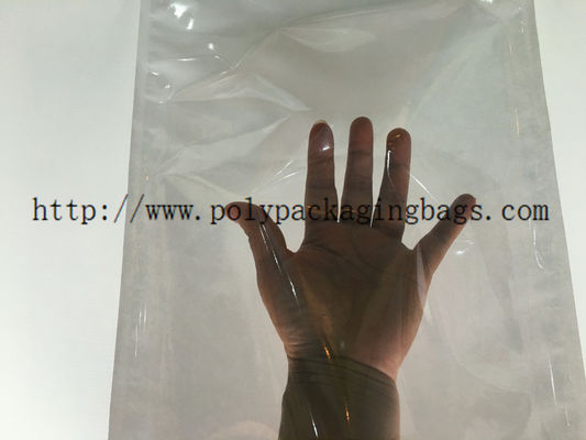 سعة كبيرة 30x40 سم طباعة الحفر ثلاثة أكياس تغليف الملابس الجانبية الختم