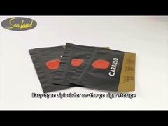 أسود كلاسيكي رطوبات سجائر طازجة أكياس هوميدور الحجم W140xL250mm