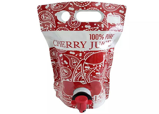 سعة كبيرة تقف مع صنبور عصير طازج مع حنفية فراشة / حنفية