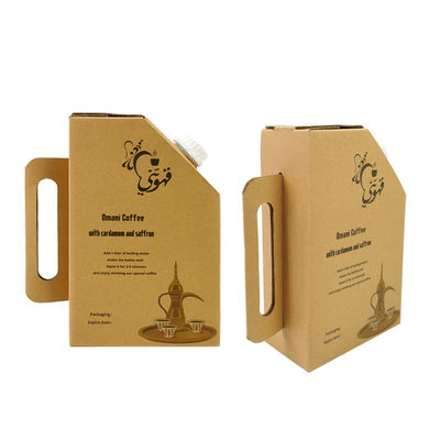 1L / 2L / 3L / 5L كيس مشروب علبة مفردة كيس القهوة في صندوق النبيذ مع صمام صندوق القهوة