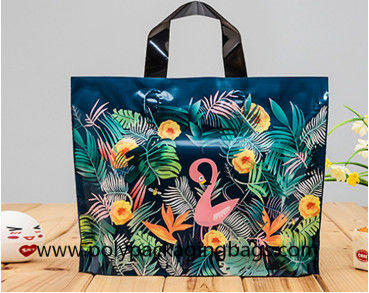 0.12 مللي متر مقبض قابل للتحلل كيس بلاستيكي للتسوق