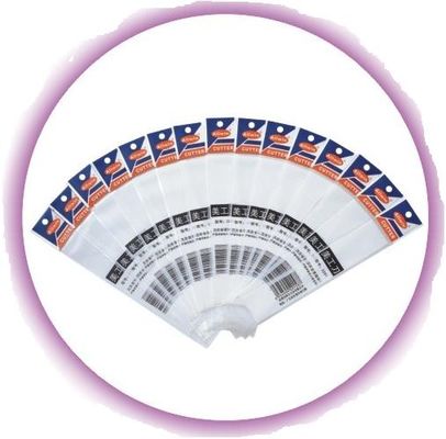 حجم مخصص BOPP أكياس بلاستيكية / رأس بطاقة صغيرة أكياس التشيلو