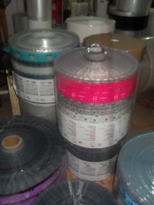 الحذاء وسادات التغليف التلقائي لفات البلاستيك الفيلم مع تصميم حسب الطلب للنعال